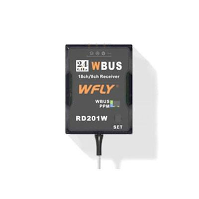 [�˾���ũ] RD201W [WFLY] 2.4GHz 8ä�� �̱۶���(WBUS/SBUS/PPM) ���ű� (RD201W)