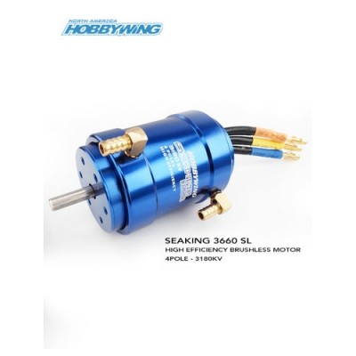 [�˾���ũ] 90070030 [HOBBYWING] ������ ������Ʈ ���� SEAKING 3660 Motor 4 Pole (3180kv) (���ý�) 2S-4S ��������