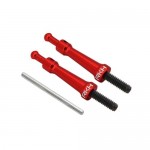 [RAKONHELI] Rakonheli CNC AL Canopy Mount Set (Red) - Blade 200SRX/S