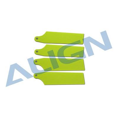 [�˾���ũ] HQ0743C [Align] T-Rex470L 74 Tail Blade - Fluorescence Yellow