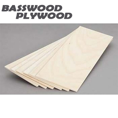 [�˾���ũ]  BASSWOOD PLYWOOD �װ����� 6T (300 x 915mm)