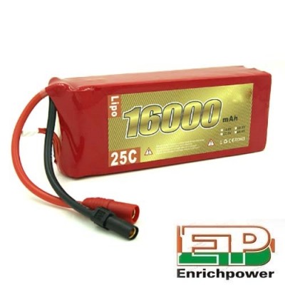 [�˾���ũ] 16000-25C-22.2V [EP POWER] 22.2V 16000mah 25C ��Ƭ������ ���͸�