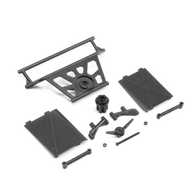 �˾���ũ LOS251078 [TEAM LOSI] Cage Rear, Tower Supports,Mud Guards: SuperRockRey