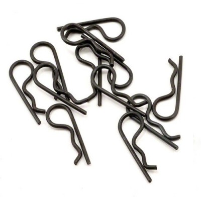 [˾ũ] TLR8202 [TLR Racing] Team Losi Racing Body Clips (Black) (12)  1/10,1/8 ٵ