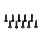 [TLR Racing] Button Head Screws, M3 x 12mm (10)