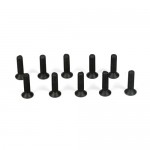 [TLR Racing] Flathead Screw, M3 x 12mm (10)