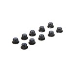 [TLR Racing] M3 Flanged Aluminum Lock Nuts, Black (10)ɼ