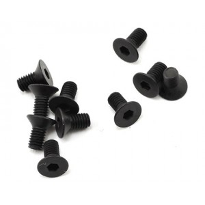 [TLR Racing] Flat Head Screws, M3 x 6mm (10)
