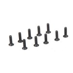 [TEAM LOSI] Flat Head Screws, M2.5 x 10mm (10)