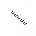 [TEAM LOSI] Flat Head Screws, M4x12mm (10)