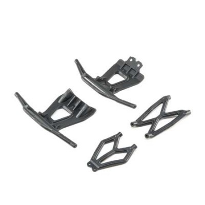 �˾���ũ LOS231036 [TEAM LOSI] Bumper Set: TENACITY Monster Truck �׳���Ƽ ���� ���� ��Ʈ