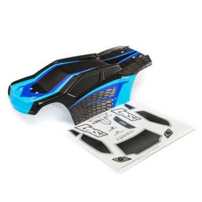 [�˾���ũ] LOS230043 [TEAM LOSI] Body Set, Painted: TENACITY T BLACK/BLUE