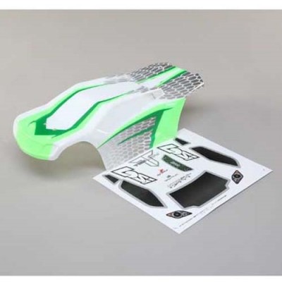 [�˾���ũ] LOS230044 [TEAM LOSI] Body Set, Painted: TENACITY T WHITE/GREEN