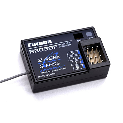 �˾���ũ  [Futaba] R203GF 2.4Ghz S-FHSS 3ä�� ���ű�