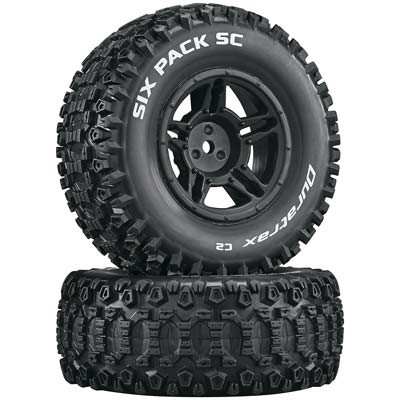 [˾ũ] DTXC3861 [DURATRAX] Duratrax Six Pack SC C2 Mounted Slash 4x4/Blitz F/R (2)