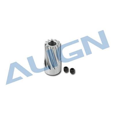 �˾���ũ H50G004XXW [Align] T-Rex500L Motor Slant Thread Pinion Gear 12T