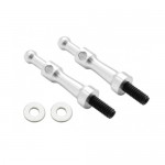 [RAKONHELI] LIONHELI CNC AL Fuselage Canopy Pin (2) (for 250CFX-GFC) (Silver)  Blade 250 CFX ɼ