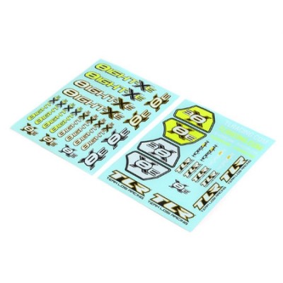 �˾���ũ TLR249005 [TLR Racing] Logo Sheet: 8XE