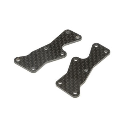 [�˾���ũ] TLR344037 [TLR Racing] Front Arm Inserts, Carbon: 8X  �ɼ�