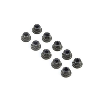 [˾ũ] TLR245017 [TLR Racing] M4 Flanged Lock Nuts (10)