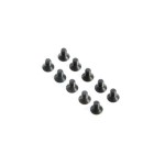 [TLR Racing] Flat Head Screws, M4x8mm (10)