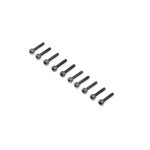 [TLR Racing] Cap Head Screws, M2x10mm (10)
