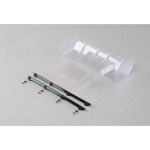 [TLR Racing] Polycarbonate Wing, Pre Cut,Clear: 8/E/T 4.0 �ɼ�