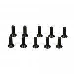 [TLR Racing] Flathead Screws, M3 x 10mm (10)