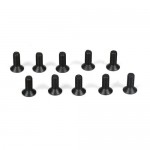 [TLR Racing] Flathead Screws, M3 x 8mm (10)