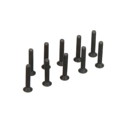 [�˾���ũ] TLR235005 [TLR Racing] Flat Head Screws, M3 x 18mm (10)