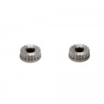 [TEAM LOSI] [LOSA99043] Metal Servo Arm Insert, 25 Spline, Futaba (2)
