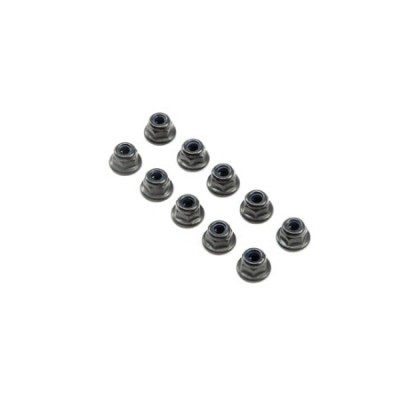 [˾ũ] TLR245016 [TLR Racing] M3 Flanged Lock Nuts (10)