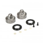[TLR Racing] 16mm Bleeder Shock Caps, Aluminum (2): 8IGHT 4.0 �˷��̴� ��ĸ