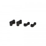 [TLR Racing] Wing Spacer Set, .250, .500: 8B 3.0