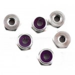 [TEAM LOSI] 4-40 LOW PROFILE ALUM. LOCKNUTS