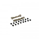 [TEAM LOSI] LRC Adj Rear Hinge Pin Brace w/Inserts: 8B/T 2.0 3.0E