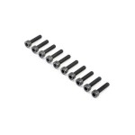 [TLR Racing] Cap Head Screws, M4x16mm (10)