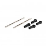 [TLR Racing] Turnbuckle, 5 x 107mm (2): 8T