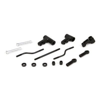 [˾ũ] ECX231008 [ECX RC] Bell-Crank Set w/Post and Bushing: 1:10 4wd All