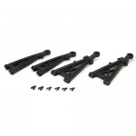 [ECX RC] Front Suspension Arm Set, (2): 1:10 4wd All