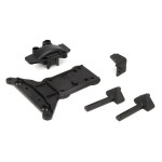 [ECX RC] Gear Cover/Kick Plate/Battery Mnts: 1:10 4wd All