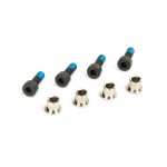 [ECX RC] King Pin Bushings/Screws (4): 1/8 Revenge 4WD Buggy