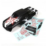 [ECX RC] Body, Black/White: BL Ruckus �����ٵ�