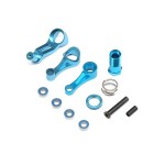 [ECX RC] Steering w/Servo Saver, Aluminum: 1:10 2WD ALL