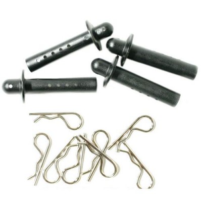 [˾ũ] LOSB2450 [TEAM LOSI] F/R BODY MOUNT POST, HARDWARE - LST