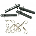 [TEAM LOSI] F/R BODY MOUNT POST, HARDWARE - LST