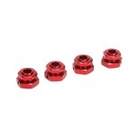 [TEAM LOSI] 20mm Wheel Hex Set, Red (LST XXL-2)