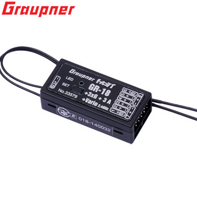 [�˾���ũ] 33579 [Graupner] GR-18 3XG 3A VARIO  9ä�� 2.4GHz HoTT �����, ���� 6�� ���̷� ���ű�