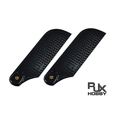[˾ũ]  [RJXHOBBY] Black 80mm Tail CF Blades