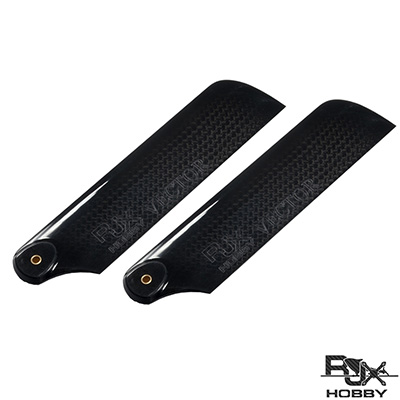[˾ũ]  [RJXHOBBY] Black 115mm Tail CF Blades